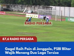 Gagal Raih Poin di Jenggolo, PSBI Blitar Wajib Menang Dua Laga Tersisa