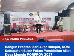 Bangun Prestasi dari Akar Rumput, KONI Kabupaten Blitar Fokus Pembibitan Atlet Desa Menuju PORPROV 2027