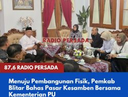 Menuju Pembangunan Fisik, Pemkab Blitar Bahas Pasar Kesamben Bersama Kementerian PU