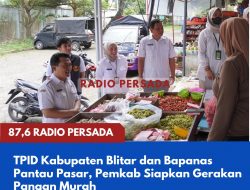 TPID Kabupaten Blitar dan Bapanas Pantau Pasar, Pemkab Siapkan Gerakan Pangan Murah