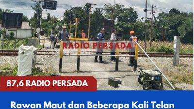 Rawan Maut dan Beberapa Kali Telan Korban Jiwa, Perlintasan Tanpa Palang Pintu Ngaglik Akhirnya Ditutup