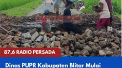 Dinas PUPR Kabupaten Blitar Tangani Jembatan Rusak Sawentar, Jalur Sementara Tidak Bisa Dilalui