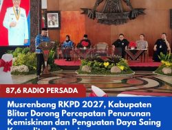 Musrenbang RKPD 2027, Kabupaten Blitar Dorong Percepatan Penurunan Kemiskinan dan Penguatan Daya Saing Komoditas Pertanian