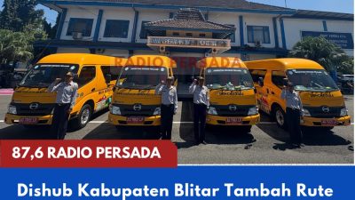 Dishub Kabupaten Blitar Tambah Rute Baru “Bang Anjar”, Layani Jalur Doko–Kesamben