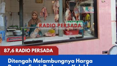 Ditengah Melambungnya Harga Daging Sapi, Pedagang Keluhkan Jualan Sepi. Dipengaruhi Daging Sapi Sakit yang Lebih Murah