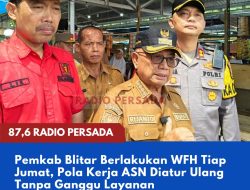 Pemkab Blitar Berlakukan WFH Tiap Jumat, Pola Kerja ASN Diatur Ulang Tanpa Ganggu Layanan