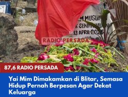 Yai Mim Dimakamkan di Blitar, Semasa Hidup Pernah Berpesan Agar Dekat Keluarga