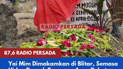 Yai Mim Dimakamkan di Blitar, Semasa Hidup Pernah Berpesan Agar Dekat Keluarga
