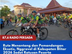 Rute Menantang dan Pemandangan Eksotis, Nggravel di Kabupaten Blitar 2026 Sedot Ratusan Peserta
