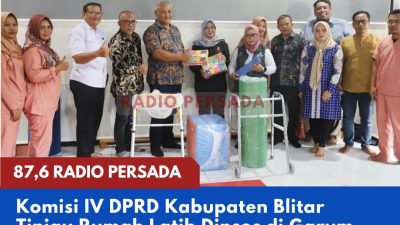 Komisi IV DPRD Kabupaten Blitar Tinjau Rumah Latih Dinsos di Garum, Layanan Anak Berkebutuhan Khusus Jadi Perhatian