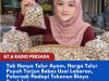 Tak Hanya Telur Ayam, Harga Telur Puyuh Terjun Bebas Usai Lebaran, Peternak Hadapi Tekanan Biaya Produksi