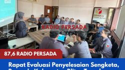 Rapat Evaluasi Penyelesaian Sengketa, Bawaslu Kabupaten Blitar Temukan Sejumlah Catatan