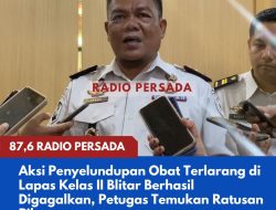 Aksi Penyelundupan Obat Terlarang di Lapas Kelas II Blitar Berhasil Digagalkan, Petugas Temukan Ratusan Pil