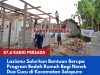 Lazismu Salurkan Bantuan Berupa Program Bedah Rumah Bagi Nenek Dua Cucu di Kecamatan Selopuro