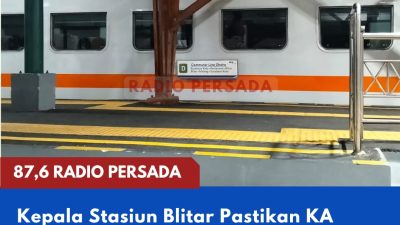 Kepala Stasiun Blitar Pastikan KA Dhoho Tetap Beroperasi Meski Sempat Terlambat Akibat Insiden di Perlintasan