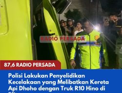 Polisi Lakukan Penyelidikan Kecelakaan yang Melibatkan Kereta Api Dhoho dengan Truk R10 Hino di Blitar