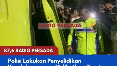 Polisi Lakukan Penyelidikan Kecelakaan yang Melibatkan Kereta Api Dhoho dengan Truk R10 Hino di Blitar