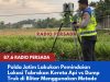 Polda Jatim Lakukan Pemindaian Lokasi Tabrakan Kereta Api vs Dump Truk di Blitar Menggunakan Metode TAA