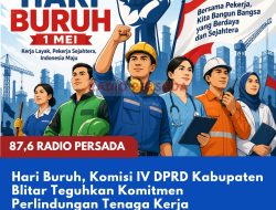 Hari Buruh, Komisi IV DPRD Kabupaten Blitar Teguhkan Komitmen Perlindungan Tenaga Kerja
