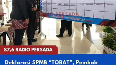 Deklarasi SPMB “TOBAT”, Pemkab Blitar Tegaskan Sistem Penerimaan Siswa Tanpa Titipan dan Gratifikasi