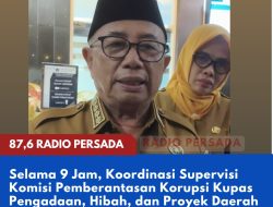 Selama 9 Jam, Koordinasi Supervisi Komisi Pemberantasan Korupsi Kupas Pengadaan, Hibah, dan Proyek Daerah