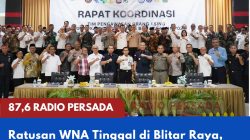 Ratusan WNA Tinggal di Blitar Raya, Timpora 2026 Perkuat Pengawasan Terintegrasi Antarinstansi