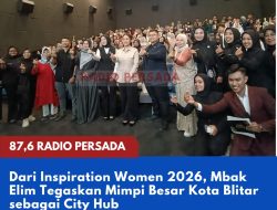 Dari Inspiration Women 2026, Mbak Elim Tegaskan Mimpi Besar Kota Blitar sebagai City Hub