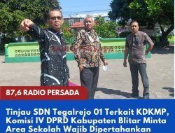 Tinjau SDN Tegalrejo 01 Terkait KDKMP, Komisi IV DPRD Kabupaten Blitar Minta Area Sekolah Wajib Dipertahankan