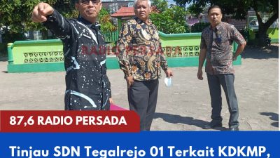 Tinjau SDN Tegalrejo 01 Terkait KDKMP, Komisi IV DPRD Kabupaten Blitar Minta Area Sekolah Wajib Dipertahankan