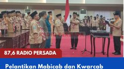 Pelantikan Mabicab dan Kwarcab Pramuka Blitar, Bupati Soroti Tantangan Media Sosial bagi Remaja