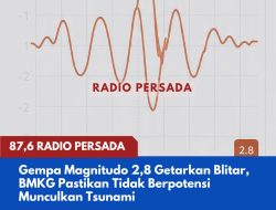 Gempa Magnitudo 2,8 Getarkan Blitar, BMKG Pastikan Tidak Berpotensi Munculkan Tsunami