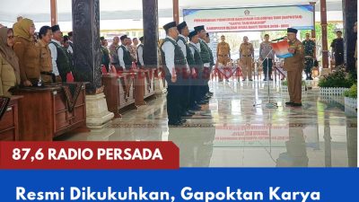 Resmi Dikukuhkan, Gapoktan Karya Tani Mandiri 2026–2031 Siap Perkuat Swasembada Pangan Kabupaten Blitar