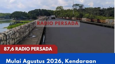 Mulai Agustus 2026, Kendaraan Roda Empat Dilarang Melintas di Puncak Bendungan Lahor