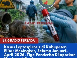 Kasus Leptospirosis di Kabupaten Blitar Meningkat, Selama Januari–April 2026 Tiga Penderita Dilaporkan Meninggal Dunia