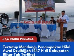 Tertutup Mendung, Penampakan Hilal Awal Dzulhijjah 1447 H di Kabupaten Blitar Tak Terlihat