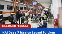 KAI Daop 7 Madiun Layani Puluhan Ribu Pelanggan, Stasiun Blitar Tembus 6.465 Penumpang
