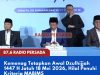 Kemenag Tetapkan Awal Dzulhijjah 1447 H Jatuh 18 Mei 2026, Hilal Penuhi Kriteria MABIMS