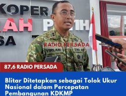 Blitar Ditetapkan sebagai Tolok Ukur Nasional dalam Percepatan Pembangunan KDKMP
