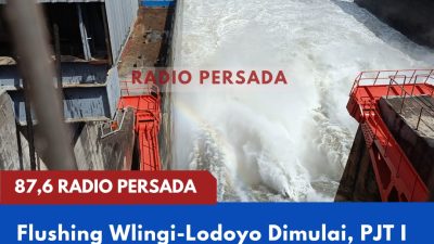 Flushing Wlingi-Lodoyo Dimulai, PJT I Targetkan 600 Ribu Meter Kubik Sedimen Tergelontor
