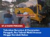 Tabrakan Beruntun di Kecamatan Ponggok, Bus Tabrak Mobil Avanza Hingga Gerobak Bakso