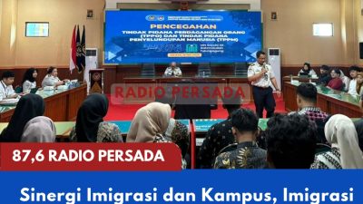 Sinergi Imigrasi dan Kampus, Imigrasi Blitar Hadirkan Edukasi TPPO hingga Layanan Eazy Passport di UIN SATU