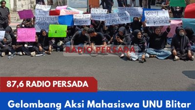 Gelombang Aksi Mahasiswa UNU Blitar Pecah, Pemecatan Terduga Pelaku Pelecehan Seksual Jadi Harga Mati