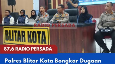 Polres Blitar Kota Bongkar Dugaan TPPO Anak, Korban Direkrut Lewat Facebook dan Ditawarkan di MiChat