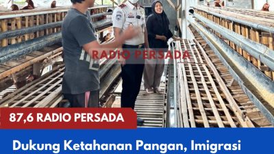 Dukung Ketahanan Pangan, Imigrasi Kelas II Non TPI Blitar Gandeng UD Farm Jalankan Budidaya Ayam Petelur