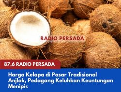 Harga Kelapa di Pasar Tradisional Anjlok, Pedagang Keluhkan Keuntungan Menipis