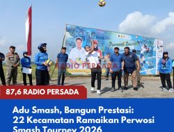 Adu Smash, Bangun Prestasi: 22 Kecamatan Ramaikan Perwosi Tourney 2026