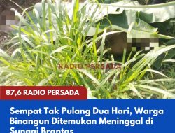 Sempat Tak Pulang Dua Hari, Warga Binangun Ditemukan Meninggal di Sungai Brantas
