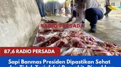 Sapi Banmas Presiden Dipastikan Sehat dan Tidak Terinfeksi Penyakit, Disnakkan Kabupaten Blitar Juga Tinjau Seluruh Tempat Sembelih Kurban