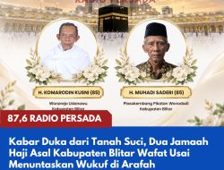 Kabar Duka dari Tanah Suci, Dua Jamaah Haji Asal Kabupaten Blitar Wafat Usai Menuntaskan Wukuf di Arafah