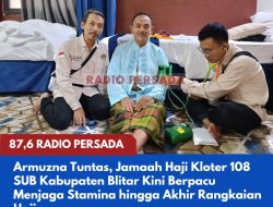 Armuzna Tuntas, Jamaah Haji Kloter 108 SUB Kabupaten Blitar Kini Berpacu Menjaga Stamina hingga Akhir Rangkaian Haji